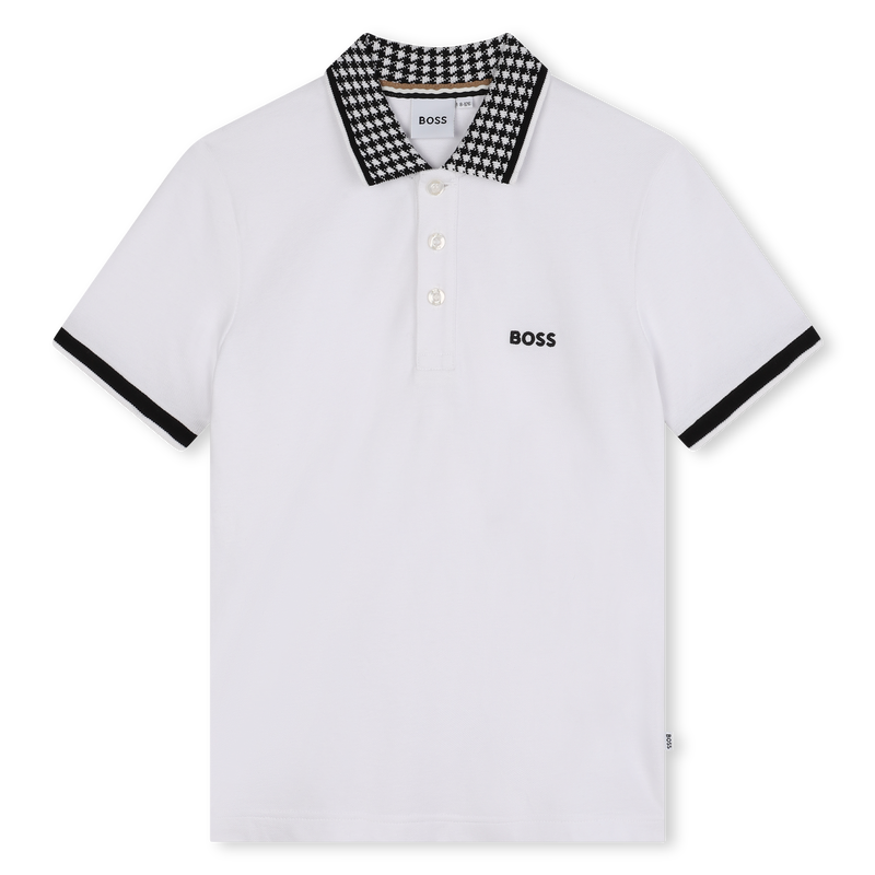 Short-sleeved polo BOSS 
                        BOY