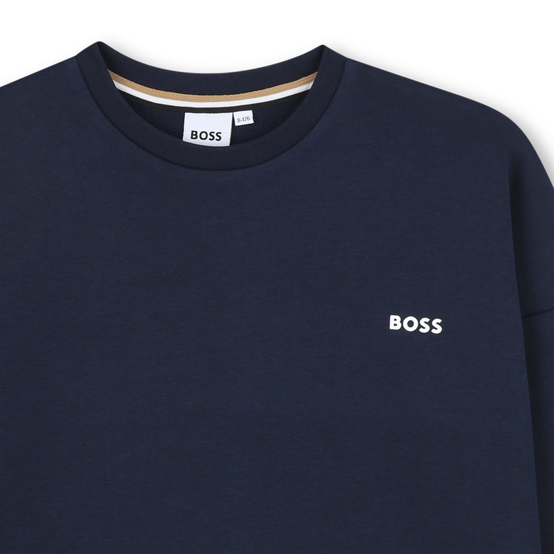 Plain round-neck sweatshirt BOSS 
                        BOY