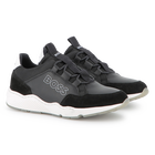 Faux and canvas sneakers BOSS 
                    BOY