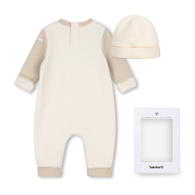 Jumpsuit and bonnet set TIMBERLAND BOY