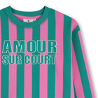 Fleece sweatshirt KIDS AROUND 
                    GIRL