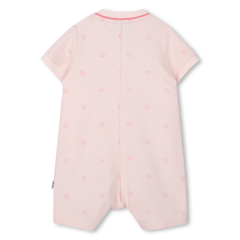 Printed short romper BOSS 
                        GIRL
