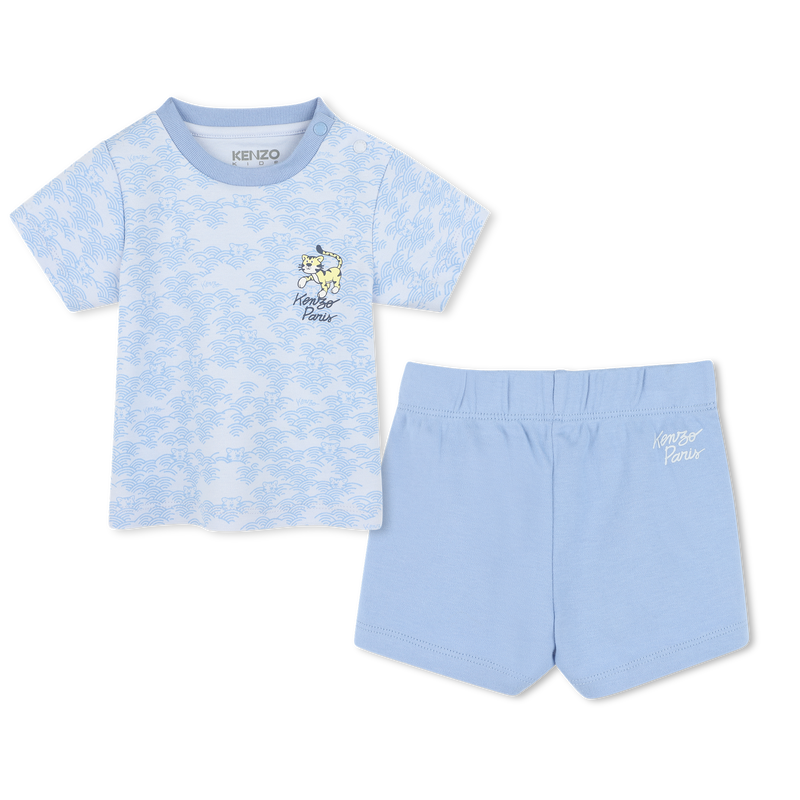 Shorts and T-shirt set KENZO KIDS 
                        BOY