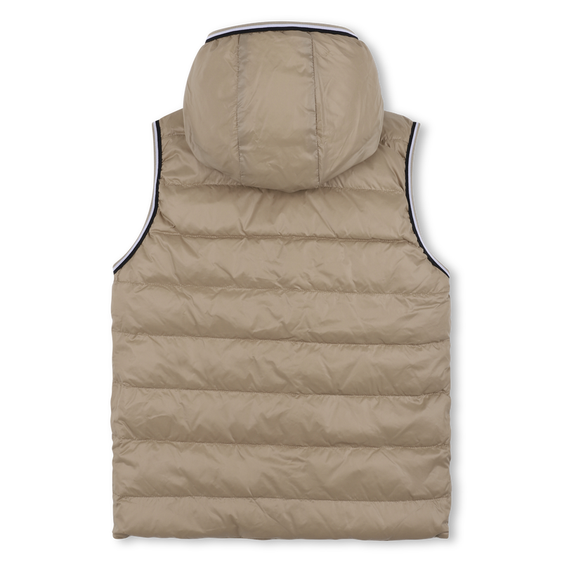 Flann-effect hooded puffer jacket BOSS 
                        BOY