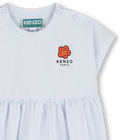 Dress gathered at the waist KENZO KIDS 
                    GIRL