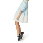 Two-colour flared dress KENZO KIDS 
                    GIRL