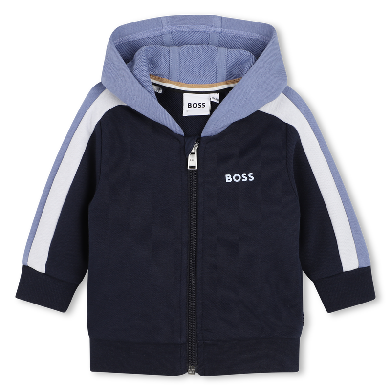 JOGGING SWEATSHIRT WITH ZIP CLOSURE BOSS 
                        BOY