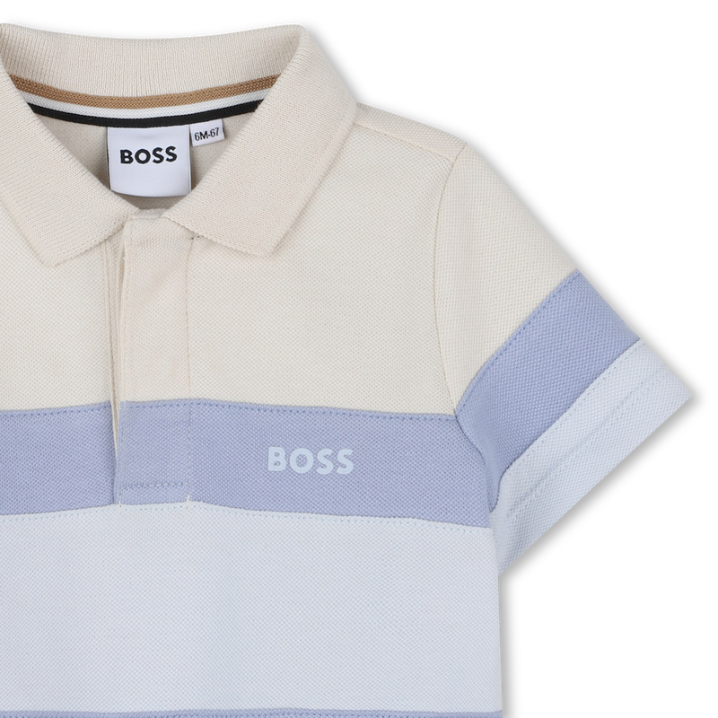 SHORT-SLEEVED POLO SHIRT BOSS 
                        BOY