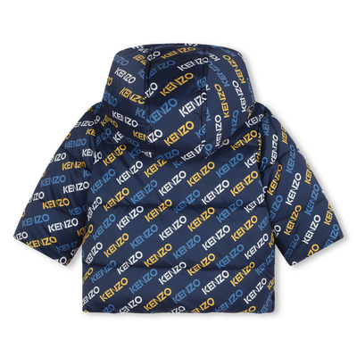 Water-repellent puffer jacket KENZO KIDS BOY