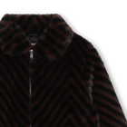 Fuzzy fleece jacket LANVIN 
                    GIRL
