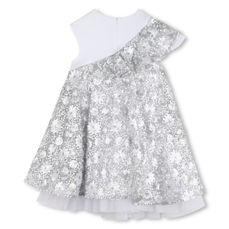 BI-MATERIAL CEREMONIAL DRESS KARL LAGERFELD KIDS 
                        GIRL