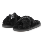 Slippers with crossed straps KARL LAGERFELD KIDS 
                    GIRL