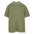 Plain cotton piqu&eacute; polo shirt BOSS 
                    BOY