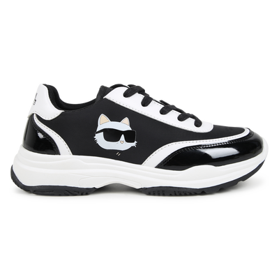 Lace-up trainers KARL LAGERFELD KIDS GIRL