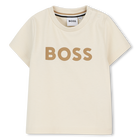 Short sleeve t-shirt, SAND, hi-res