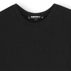 Bi-material long dress DKNY 
                    GIRL