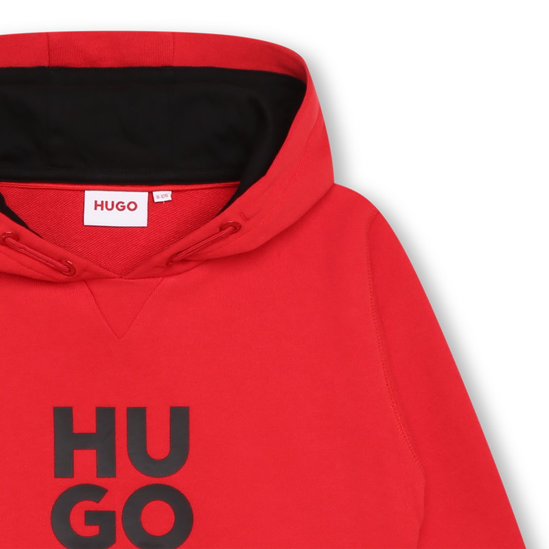 Kangaroo pocket hoodie HUGO 
                        BOY