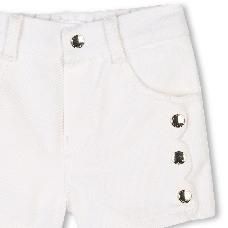 Cotton twill shorts CHLOE 
                        GIRL