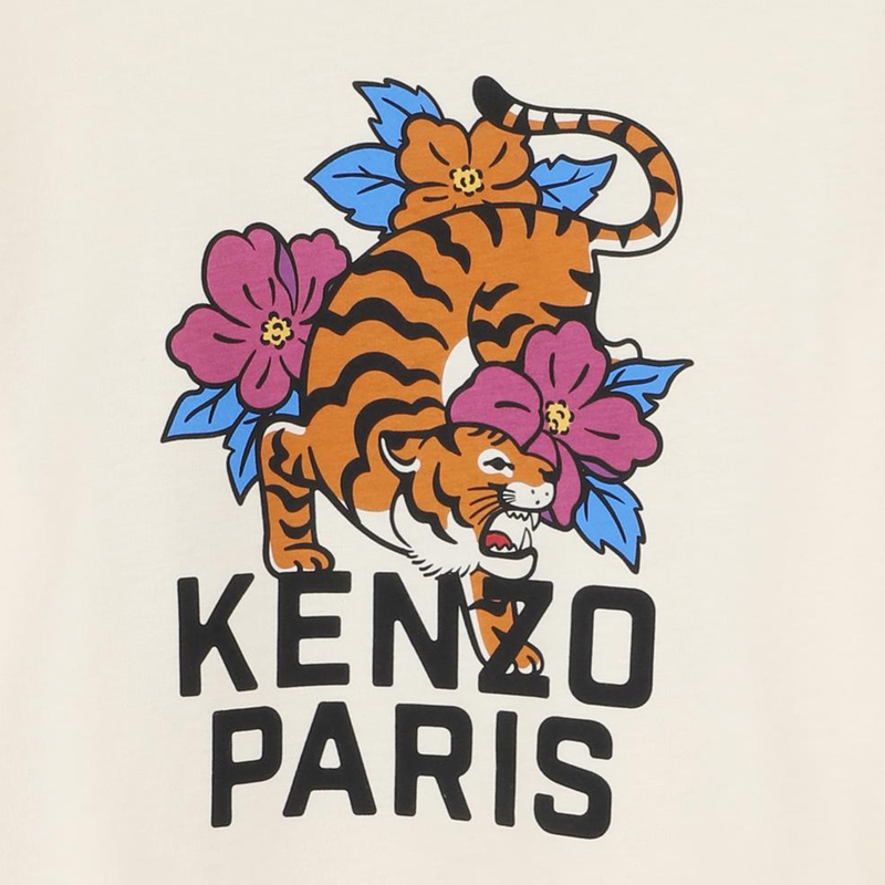 Long-sleeved T-shirt KENZO KIDS 
                        GIRL