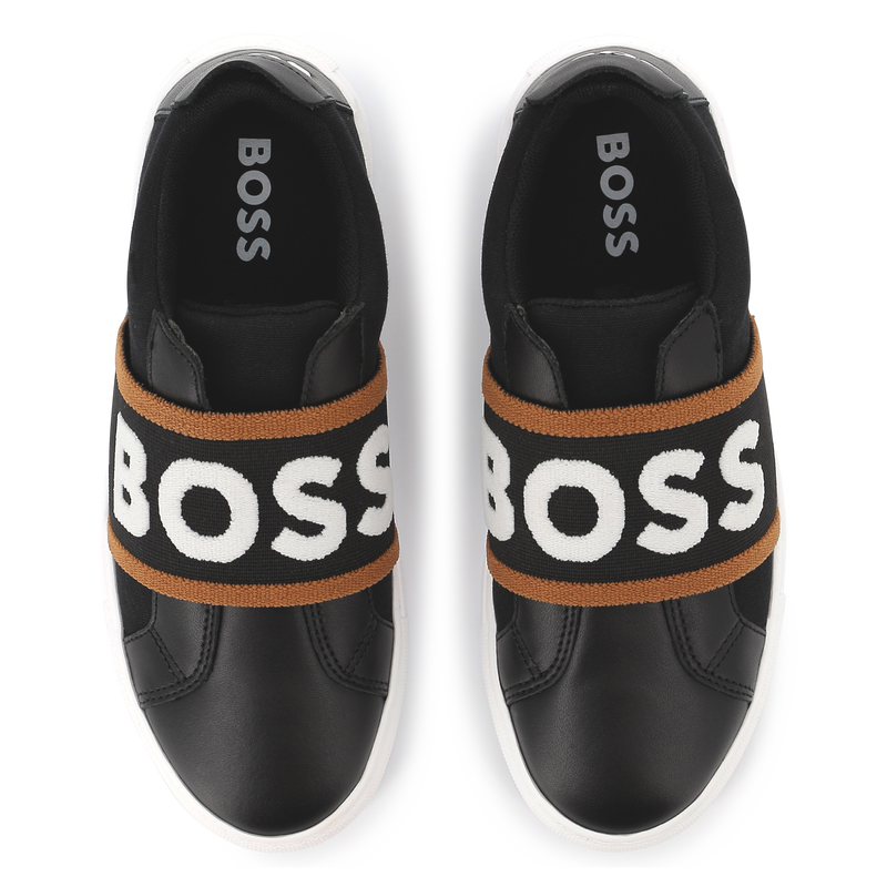 Two-tone slip-on trainers BOSS 
                        BOY