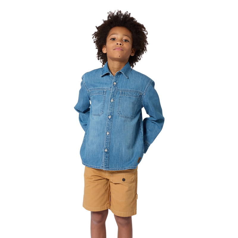 ELASTICATED WAIST BERMUDA SHORTS TIMBERLAND 
                        BOY