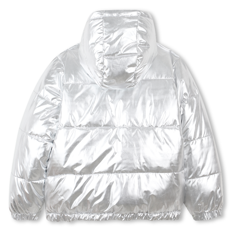 Reversible polyester down jacket KENZO KIDS 
                        GIRL