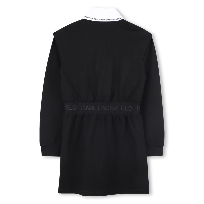 Long sleeve dress KARL LAGERFELD KIDS 
                        GIRL