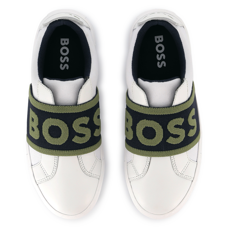 Two-tone slip-on trainers BOSS 
                        BOY