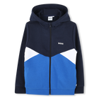 Hooded zip-up cardigan BOSS 
                    BOY