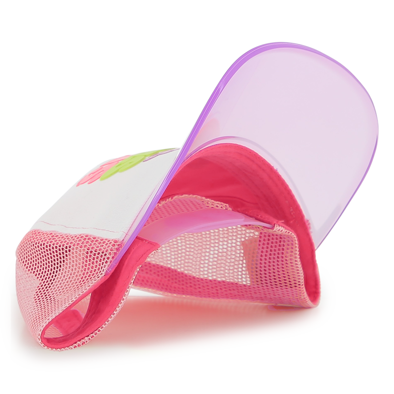 CAP WITH TRANSPARENT VISOR BILLIEBLUSH 
                        GIRL