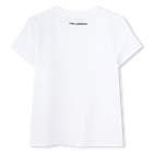 Short-sleeved T-shirt KARL LAGERFELD KIDS 
                    GIRL