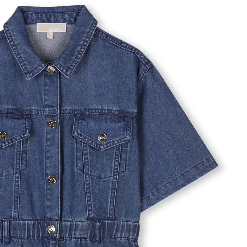 Short-sleeved playsuit MICHAEL KORS 
                        GIRL