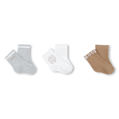 Set of 3 pairs of socks BOSS UNISEX