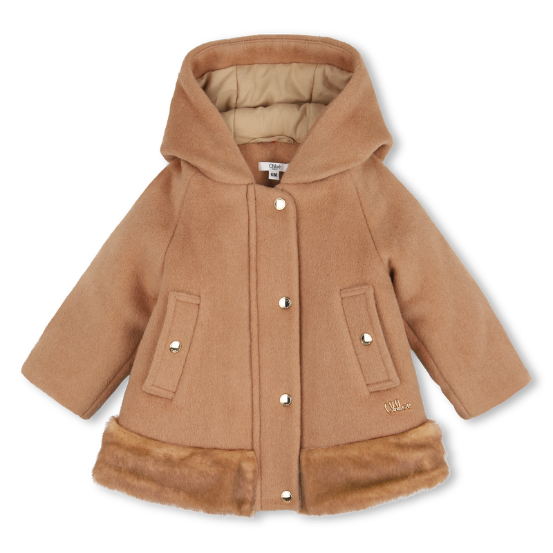 Hooded coat CHLOE 
                        GIRL