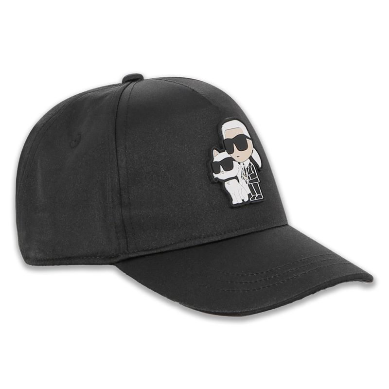 Shiny satin cap KARL LAGERFELD KIDS 
                        GIRL