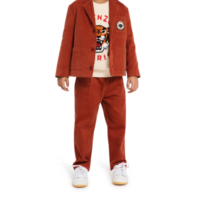 Corduroy trousers KENZO KIDS BOY