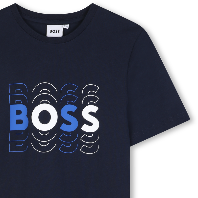T-SHIRT + BERMUDA SET BOSS 
                        BOY