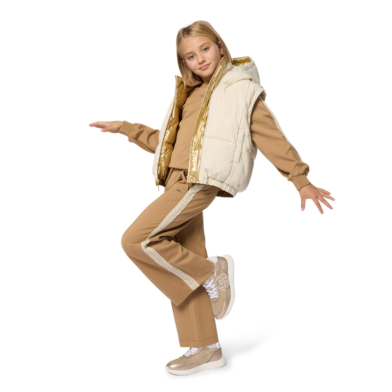 Reversible hooded down jacket BOSS 
                        GIRL