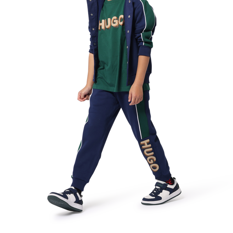 Hooded jogging cardigan HUGO 
                        BOY