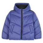 Polyamide hooded down jacket KARL LAGERFELD KIDS 
                    BOY