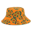Reversible cotton bucket hat KENZO KIDS 
                    UNISEX