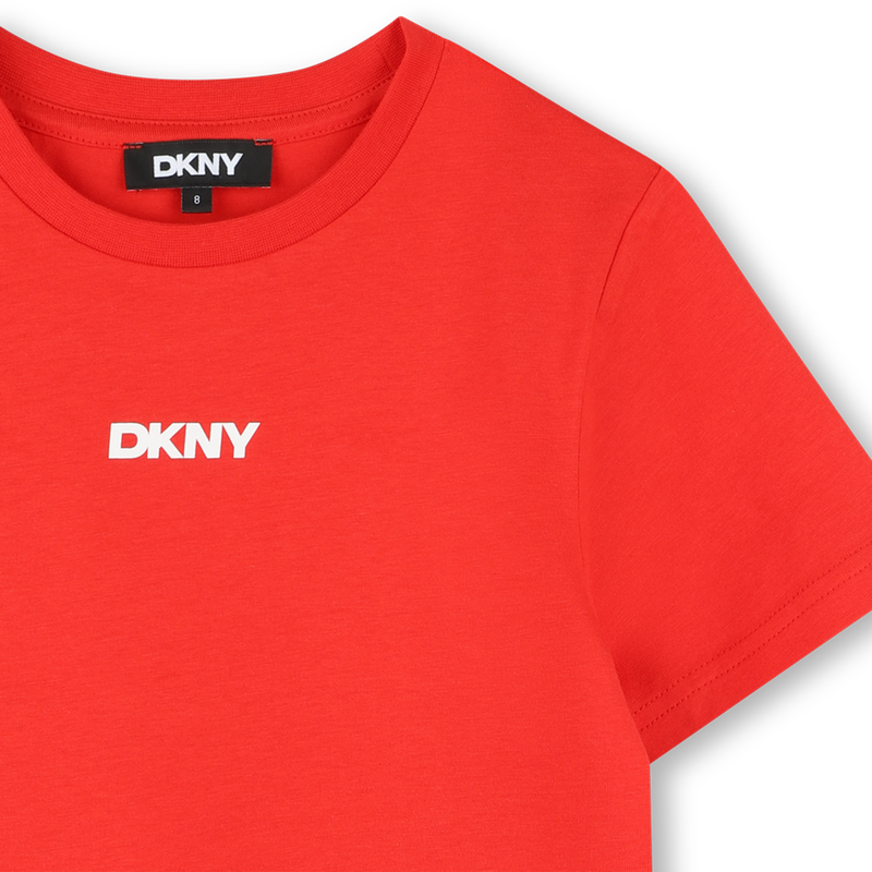 Wide-fit cotton T-shirt DKNY 
                        BOY