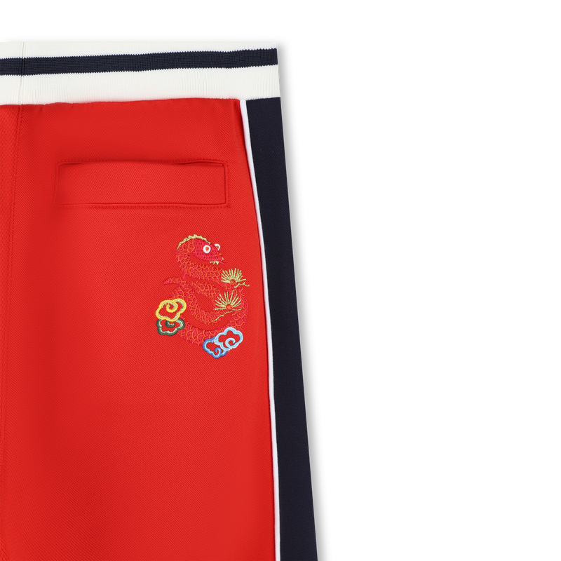 Side-stripe jogging trousers KENZO KIDS 
                        BOY