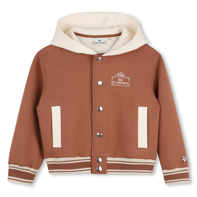 Hooded cardigan KIDS AROUND GIRL