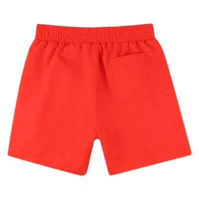 Tiger-print swim shorts KENZO KIDS BOY