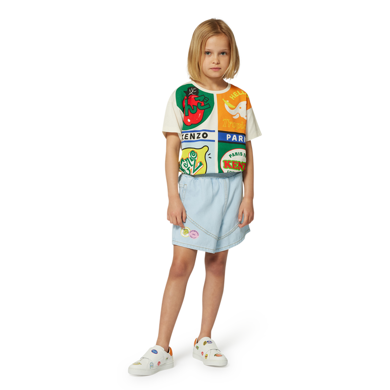 Denim shorts KENZO KIDS 
                        GIRL