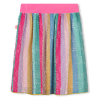 Pleated sequinned skirt BILLIEBLUSH 
                    GIRL