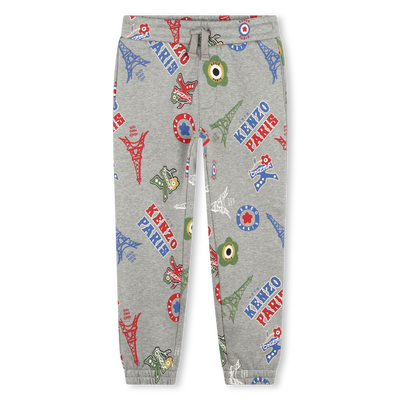 Fleece jogging trousers KENZO KIDS BOY