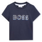 T-shirt with logo print BOSS 
                    BOY