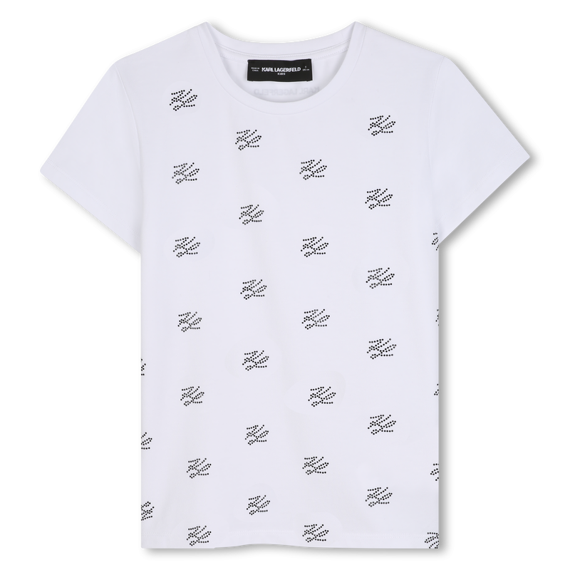 Short sleeve t-shirt KARL LAGERFELD KIDS 
                        GIRL